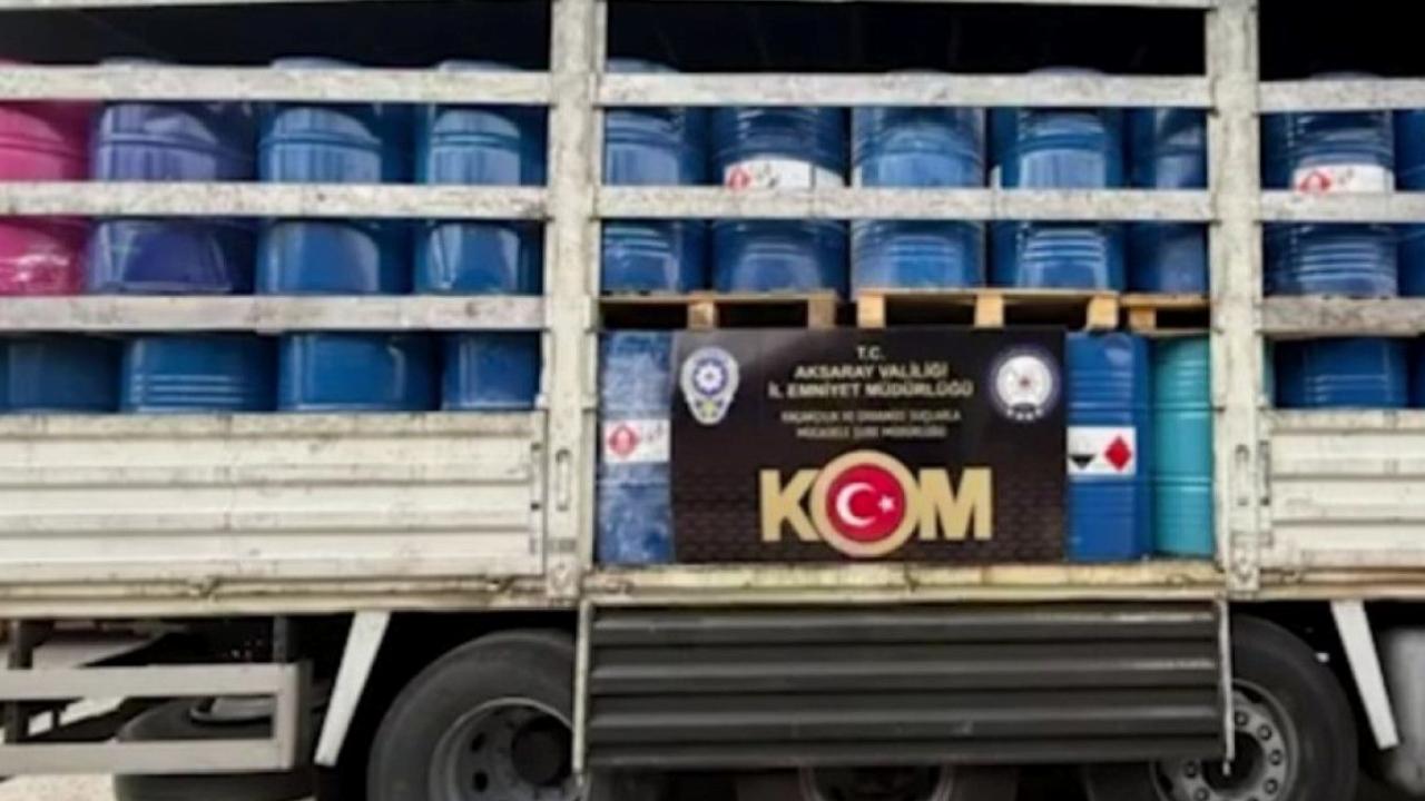 Aksaray'da 17 milyon lira değerinde kaçak ürün ele geçirildi