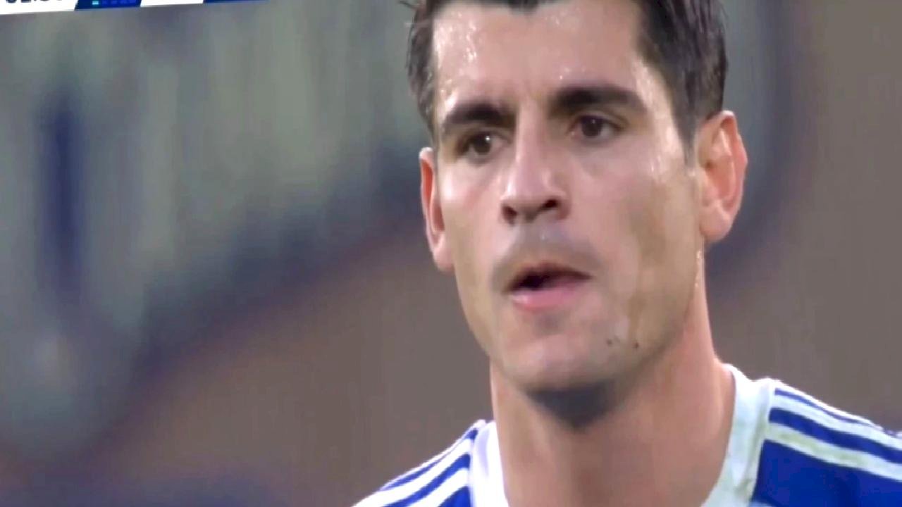 Alvaro Morata sinirden çılgına döndü: Maça devam etmek istemedi