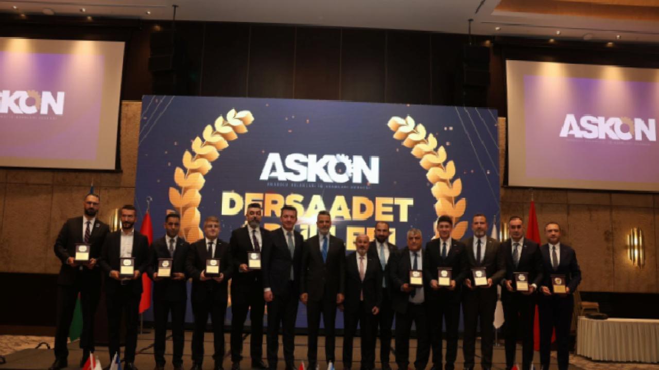 ASKON Bursa’ya “Kurumsal Yönetim” ödülü