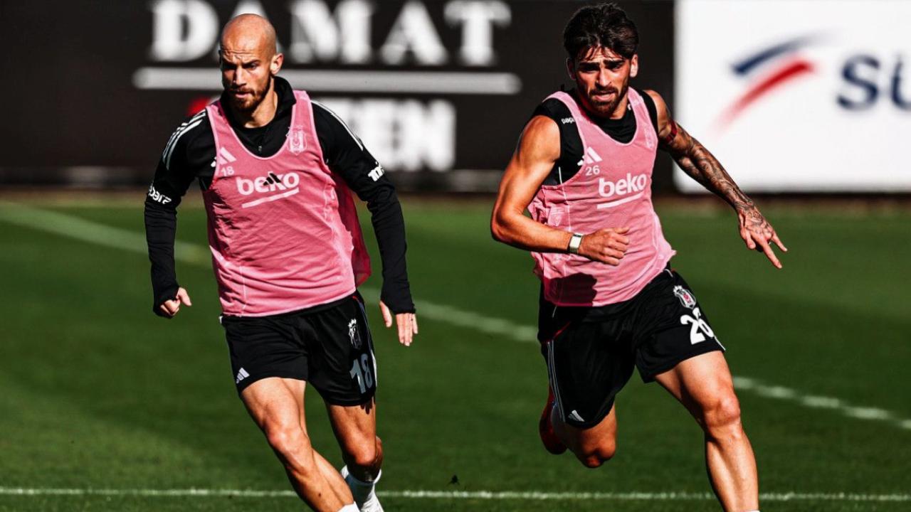 Beşiktaş, milli arada hazırlıklarını sürdürüyor
