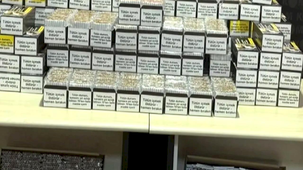 Bilecik Pazaryeri&#039;nde kaçak tütün operasyonu