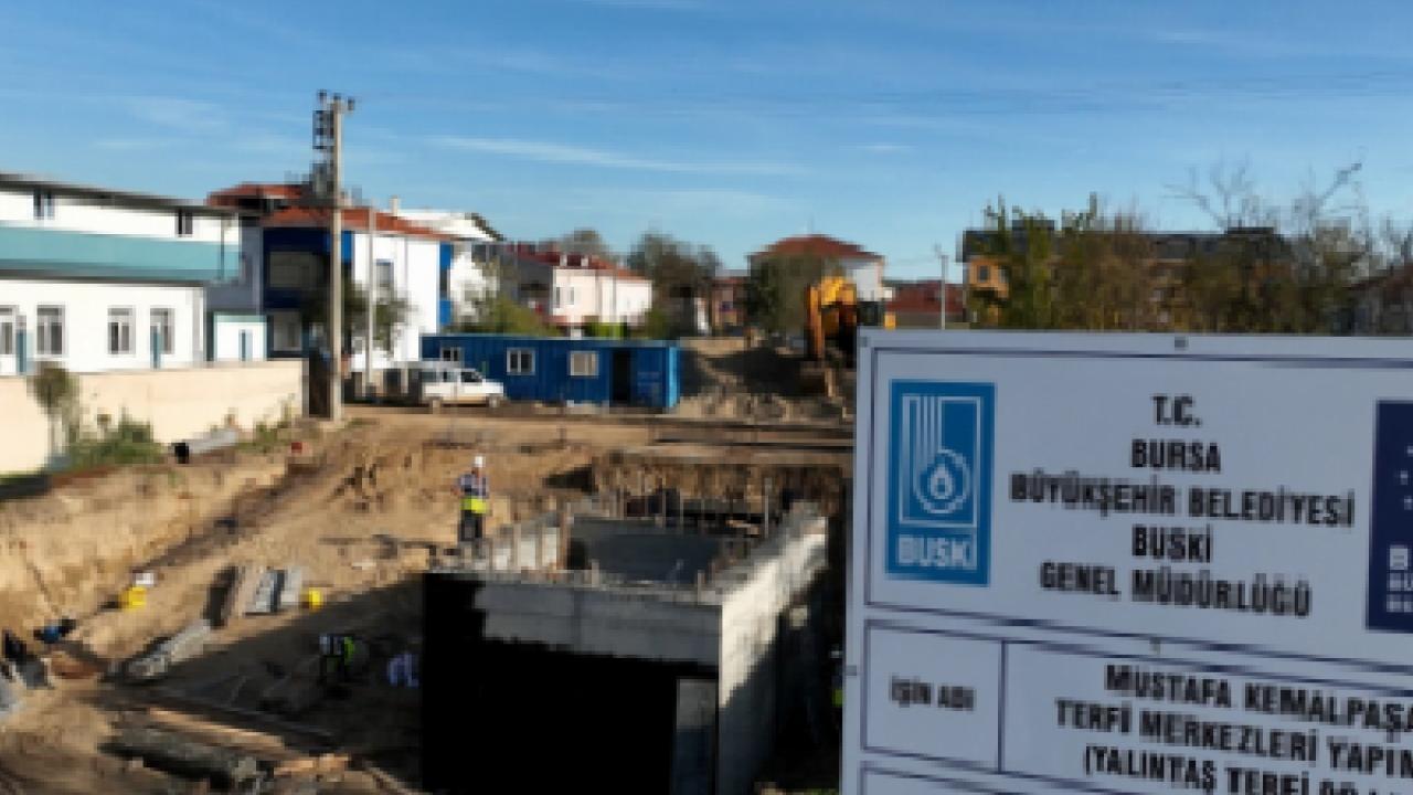Bursa Büyükşehir'den Mustafakemalpaşa'ya altyapı hamlesi