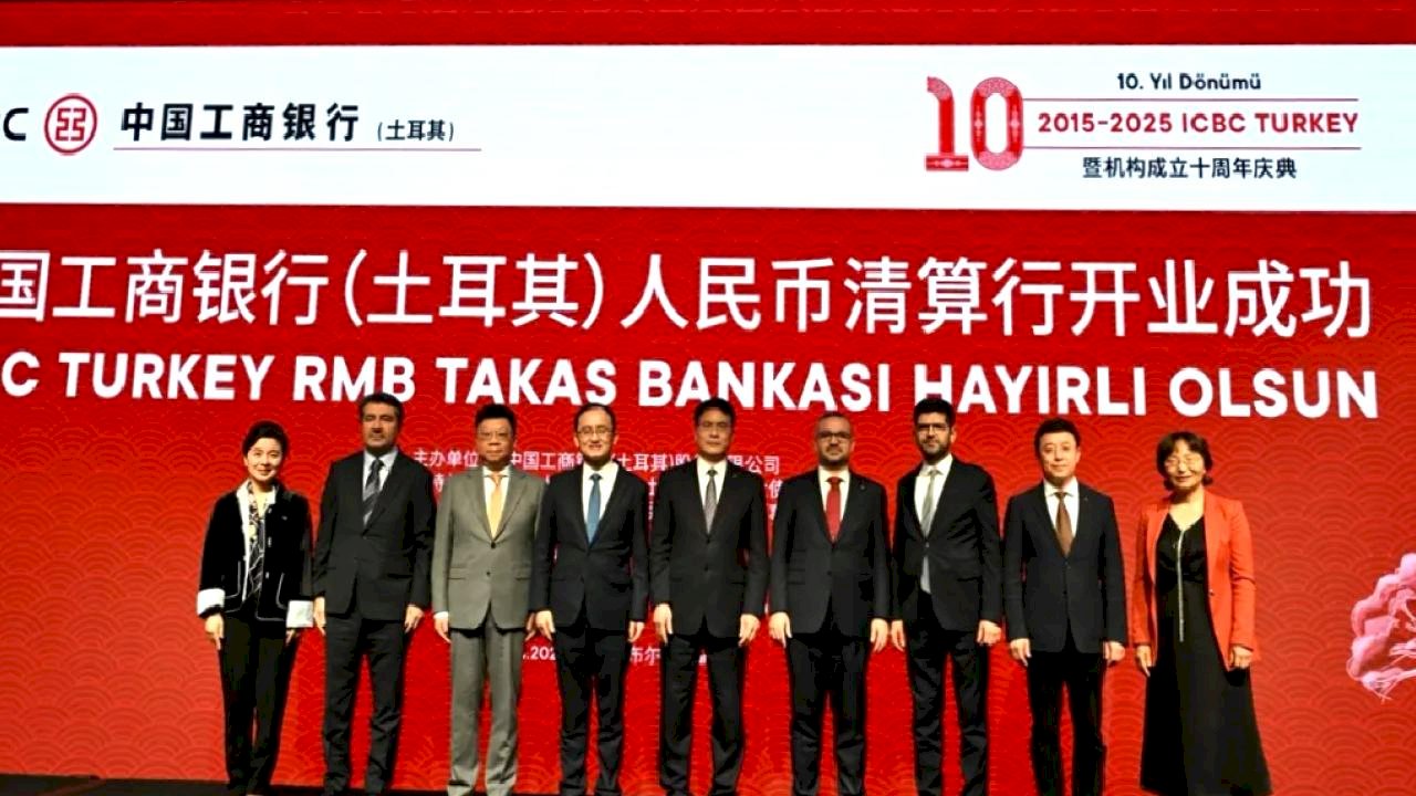 Çin-Türkiye Finansal İşbirliğinde Dönüm Noktası:  Türkiye’de RMB Takas Bankası Faaliyete Geçti