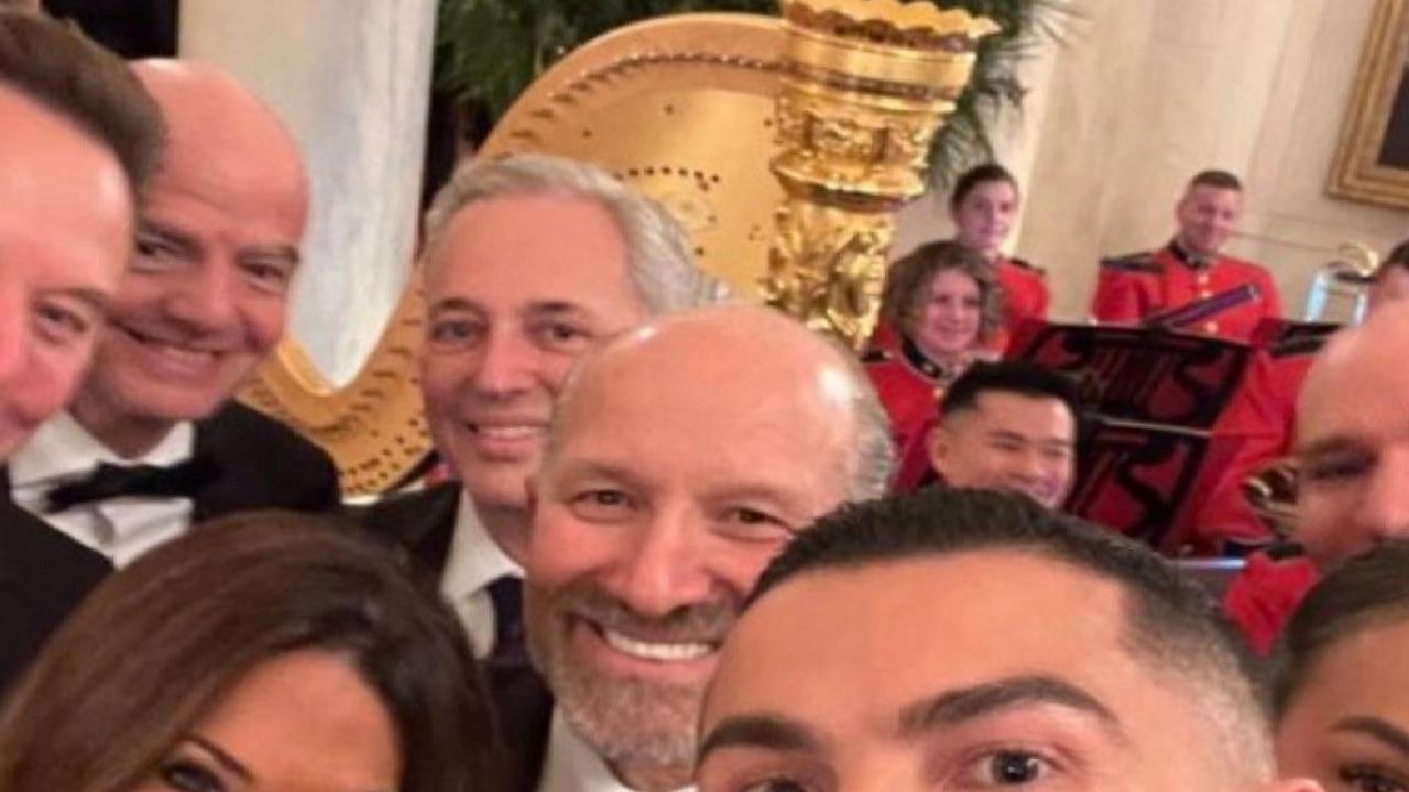 Cristiano Ronaldo, Beyaz Saray'da gecenin fotoğrafını çekti