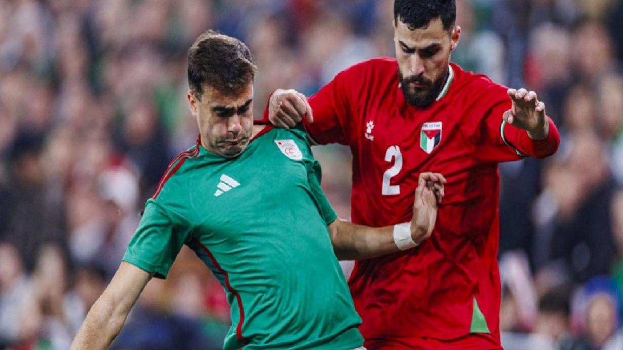 Filistin Milli Futbol Takımı, dostluk maçı yaptı