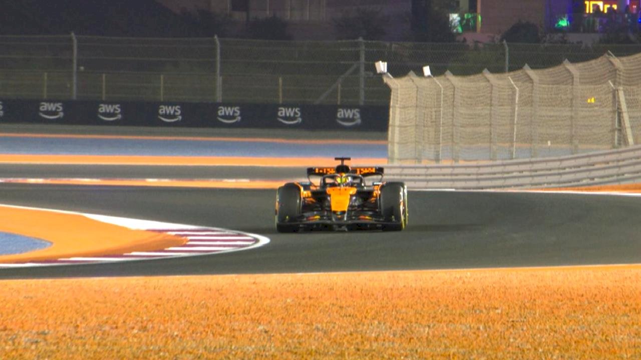 Formula 1 Katar Grand Prix'sinde sprint yarışını Oscar Piastri kazandı