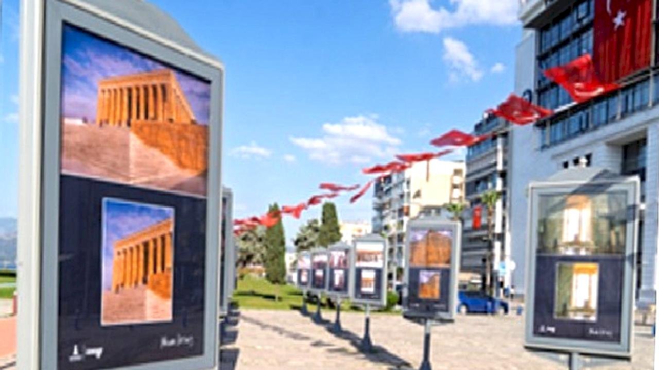 Gazeteci Korcan Karar&#039;ın &quot;Anıtkabir&quot; sergisi İzmir&#039;de açıldı