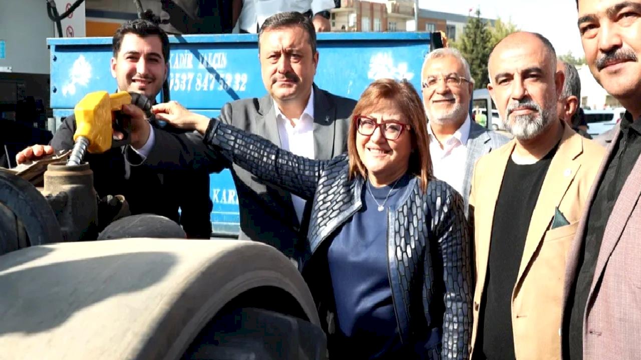 Gaziantep&#039;te çiftçilere yüzde yüz hibeyle mazot desteği