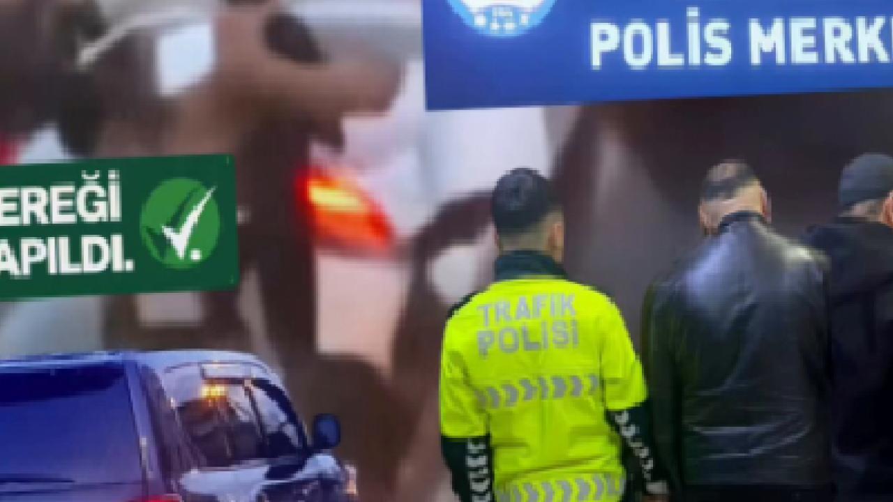 İstanbul'da ters yönde gidip saldıran sürücüler yakalandı.. Yeni kanunla ağır yaptırımlar yolda