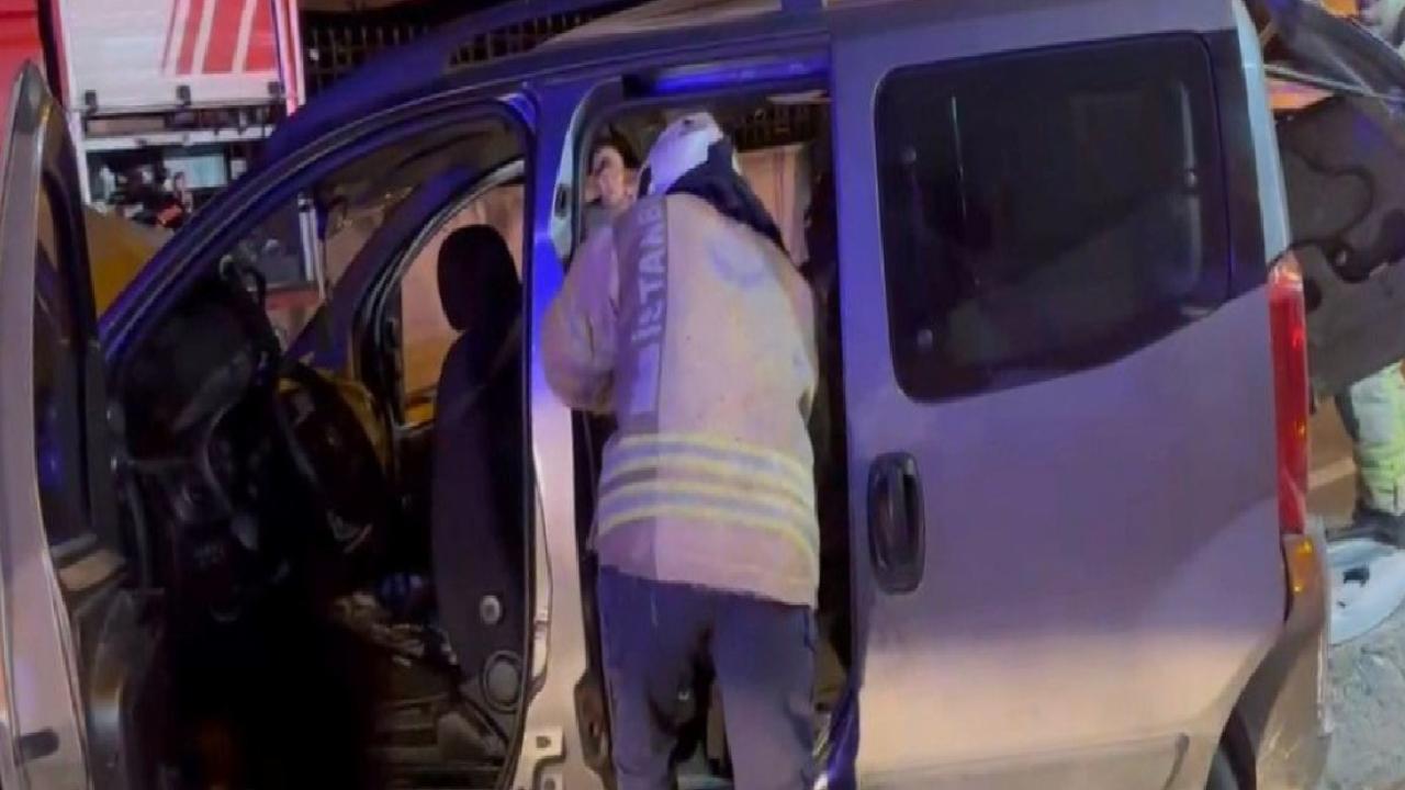 İstanbul'da yaşanan zincirleme kazada 4 kişi yaralandı