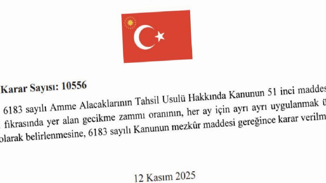 Kamu alacakları için gecikme zammı belli oldu: Yüzde 3,7