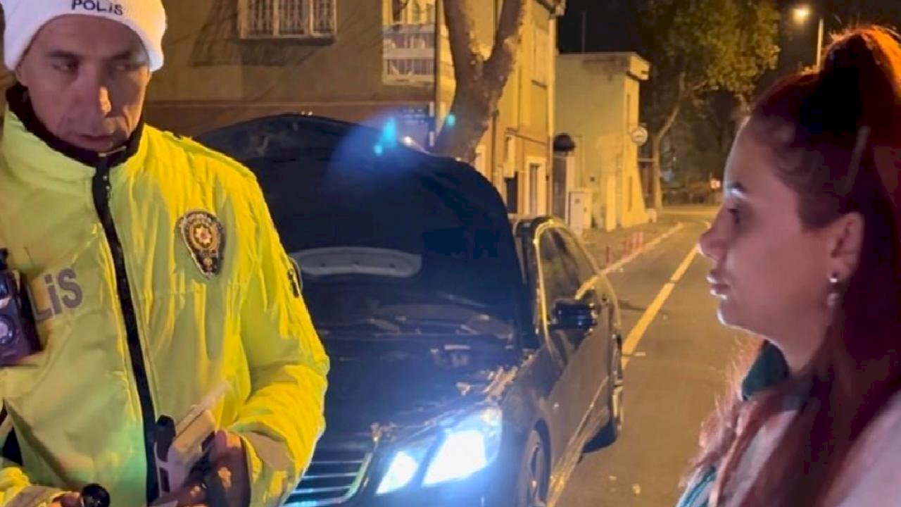 Kayseri'de alkollü sürücü ehliyetini kaptırdı