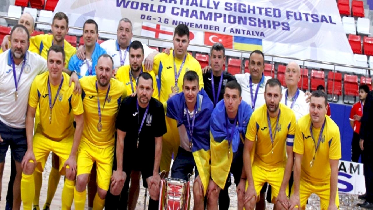 Kısmi Görme Engelliler Futsal Dünya Şampiyonası, Antalya'da tamamlandı