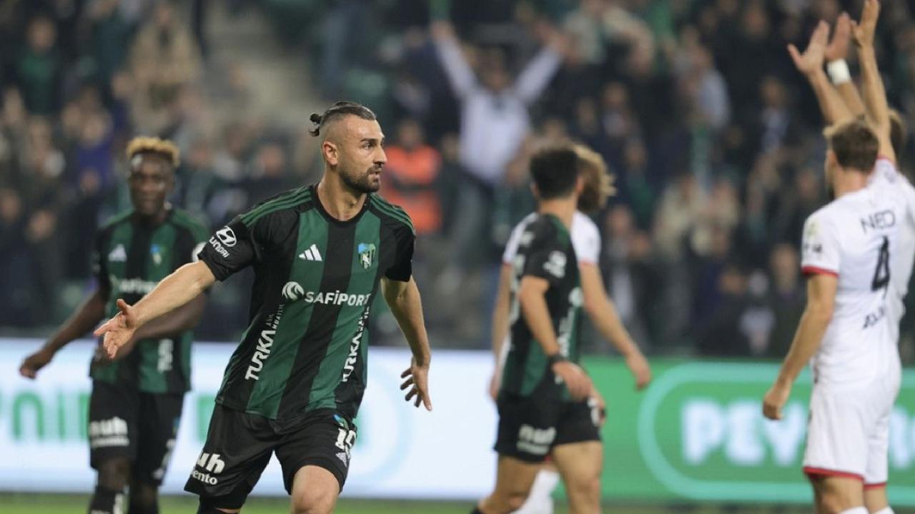 Kocaelispor evinde Gençlerbirliği'ni tek golle geçti