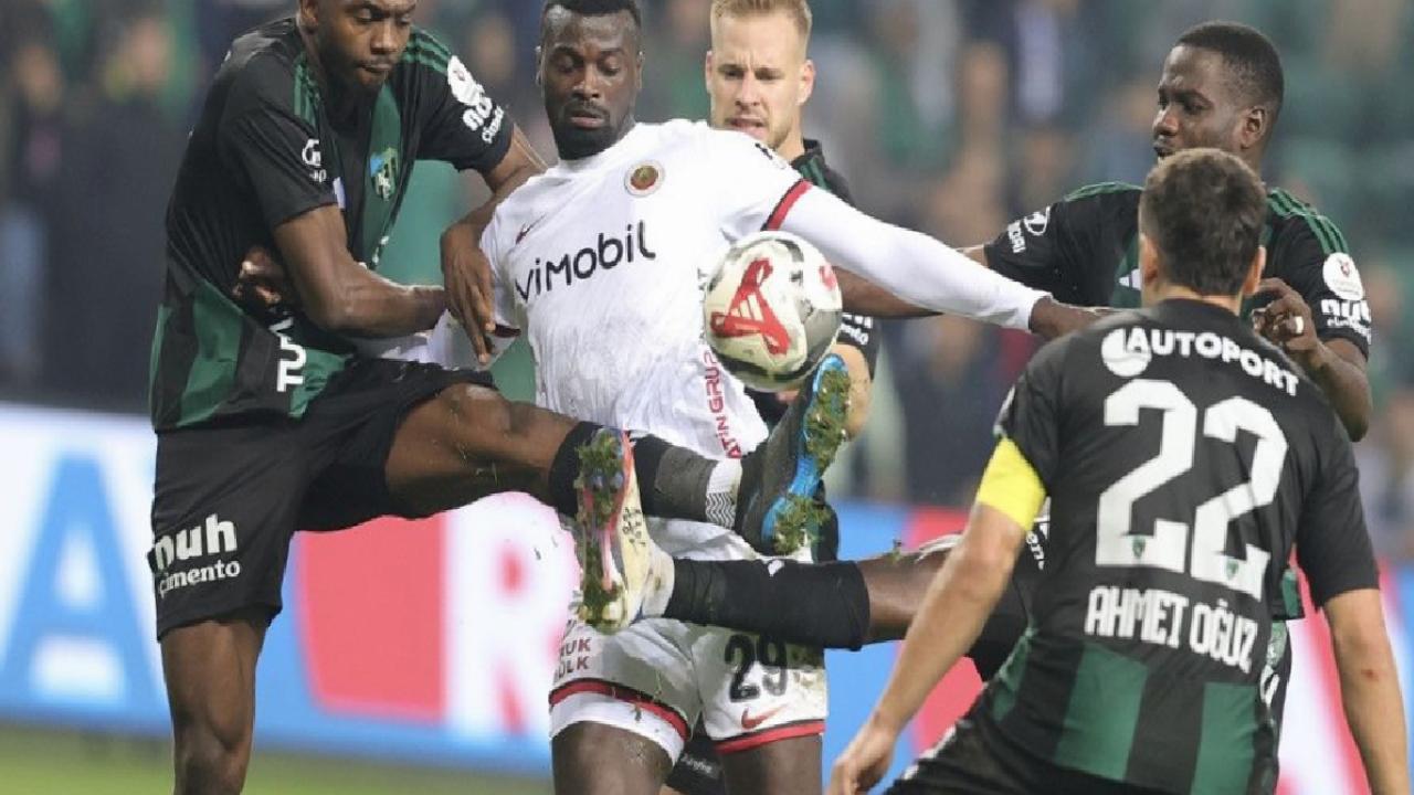 Kocaelispor evinde Gençlerbirliği'ni tek golle geçti