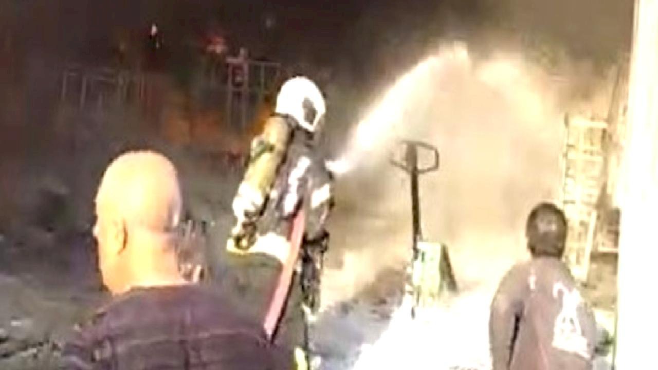 Kocaleli&#039;de 6 kişinin öldüğü yangının ilk anlarına ait görüntüler çıktı