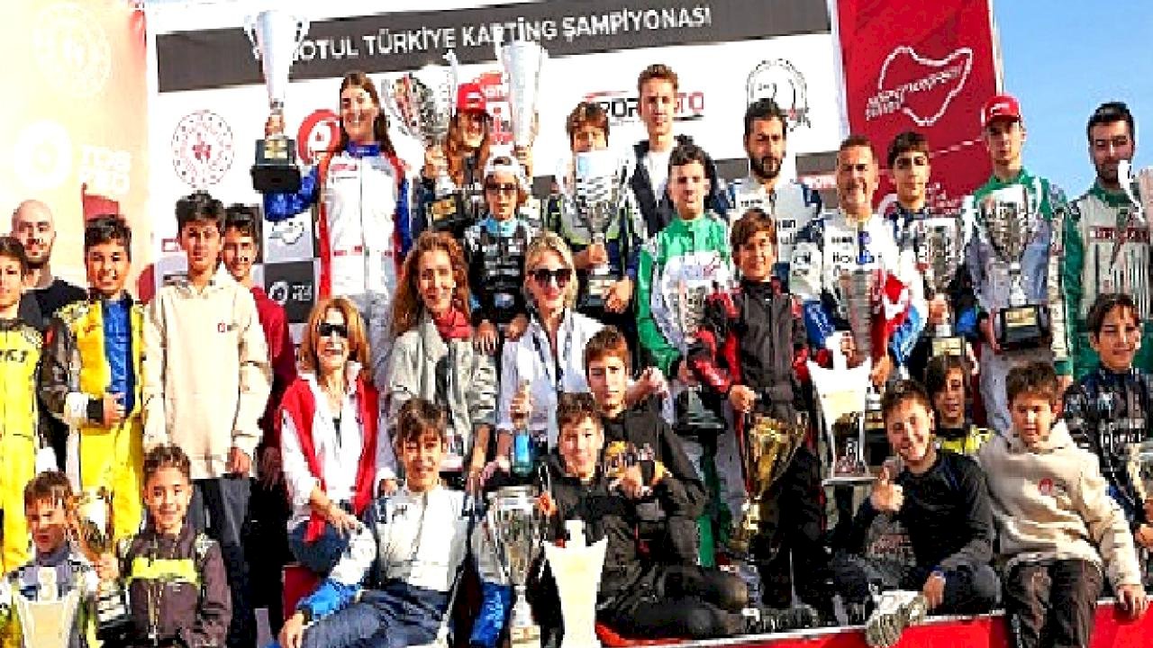 Körfez Karting Yarışı&#039;nda Büyük Çekişme
