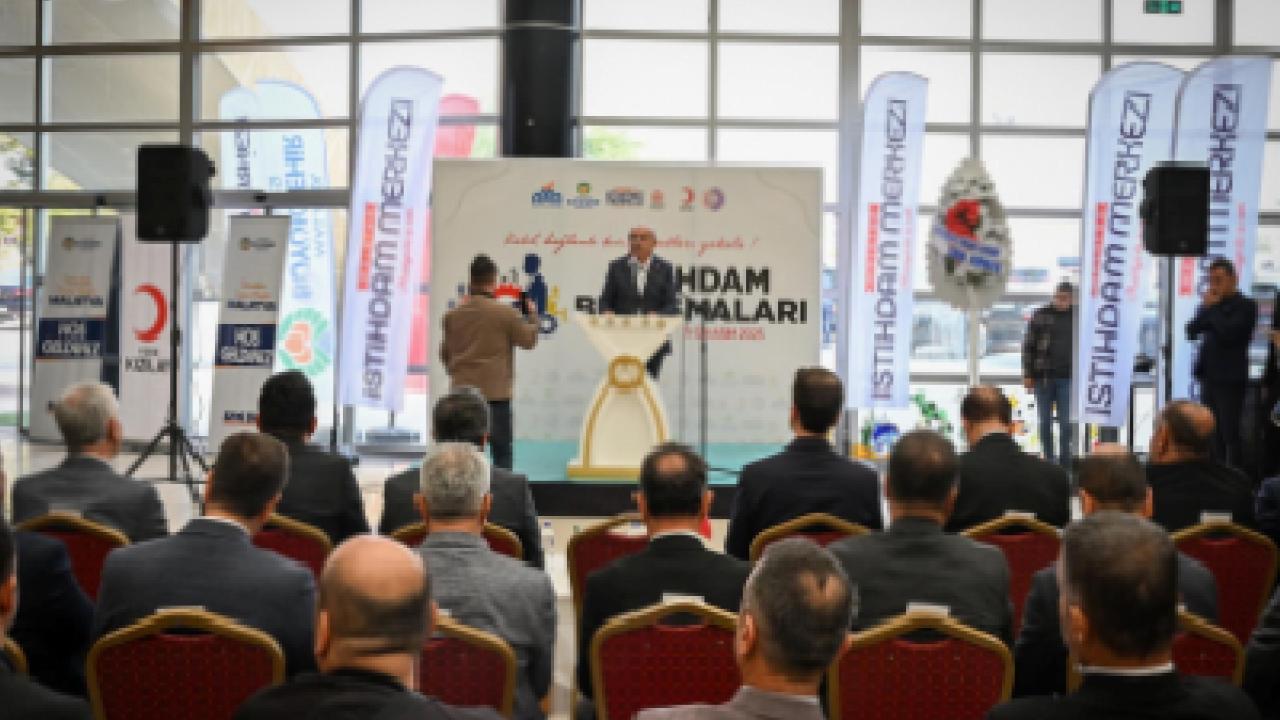 Malatya İstihdam Fuarı kapılarını açtı