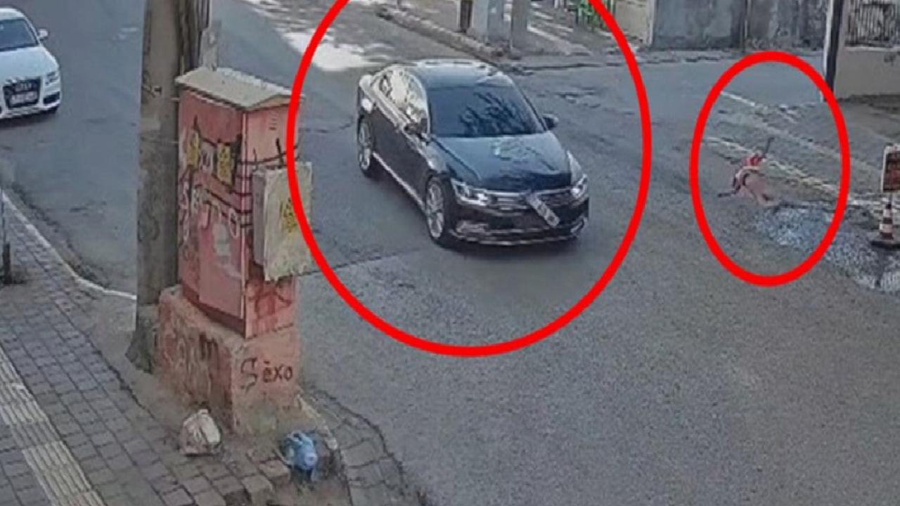 Mardin'de ehliyetsiz sürücünün çarptığı çocuk metrelerce savruldu