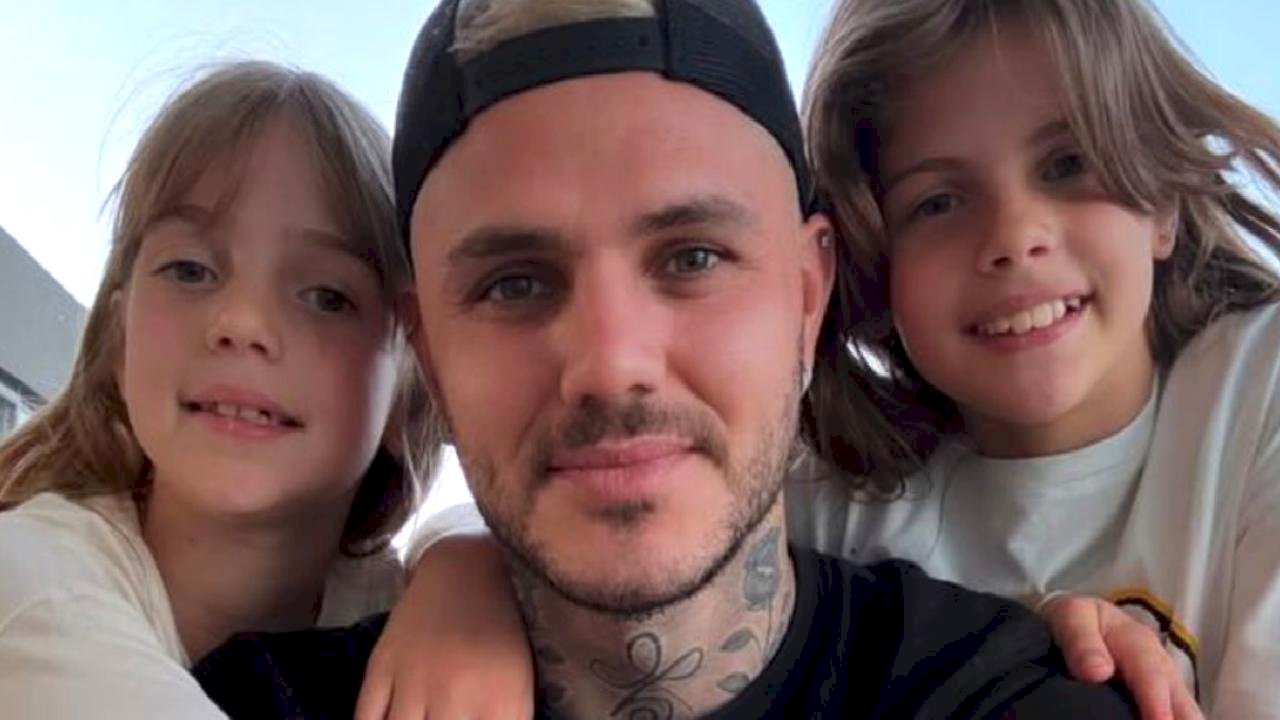 Mauro Icardi, 150 gün sonra kızlarıyla buluştu