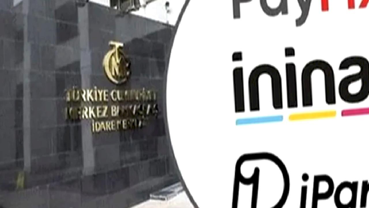 Merkez&#039;den 3 ödeme şirketine son darbe! Pay Fix, İninal ve Aypara&#039;nın lisansları iptal