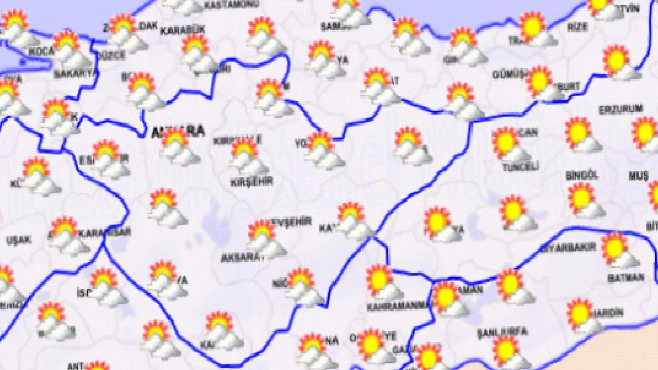 Meteoroloji’den kuvvetli rüzgar uyarısı