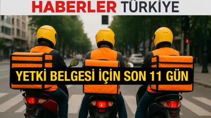 Motokuryeler İçin Son Uyarı: Yetki Belgesi Ücreti 17 Bin 252 Liraya Çıkacak