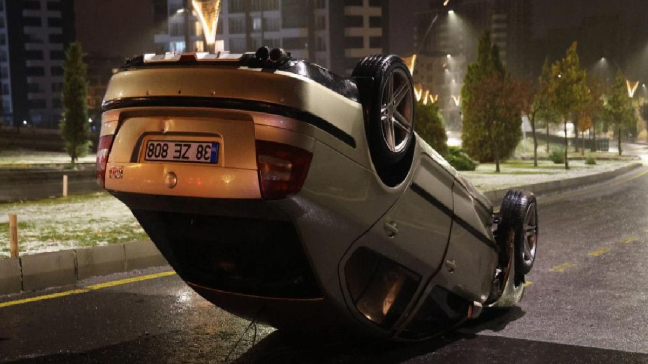 Nevşehir'de önce otomobiliyle takla attı, sonra kaza yerinden kaçtı