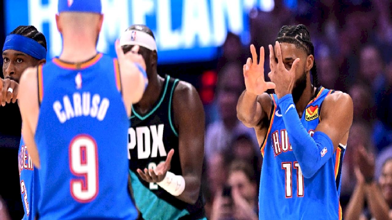 Oklahoma City Thunder, Portland Trail Blazers'ı yenerek serisini 9 maça çıkardı