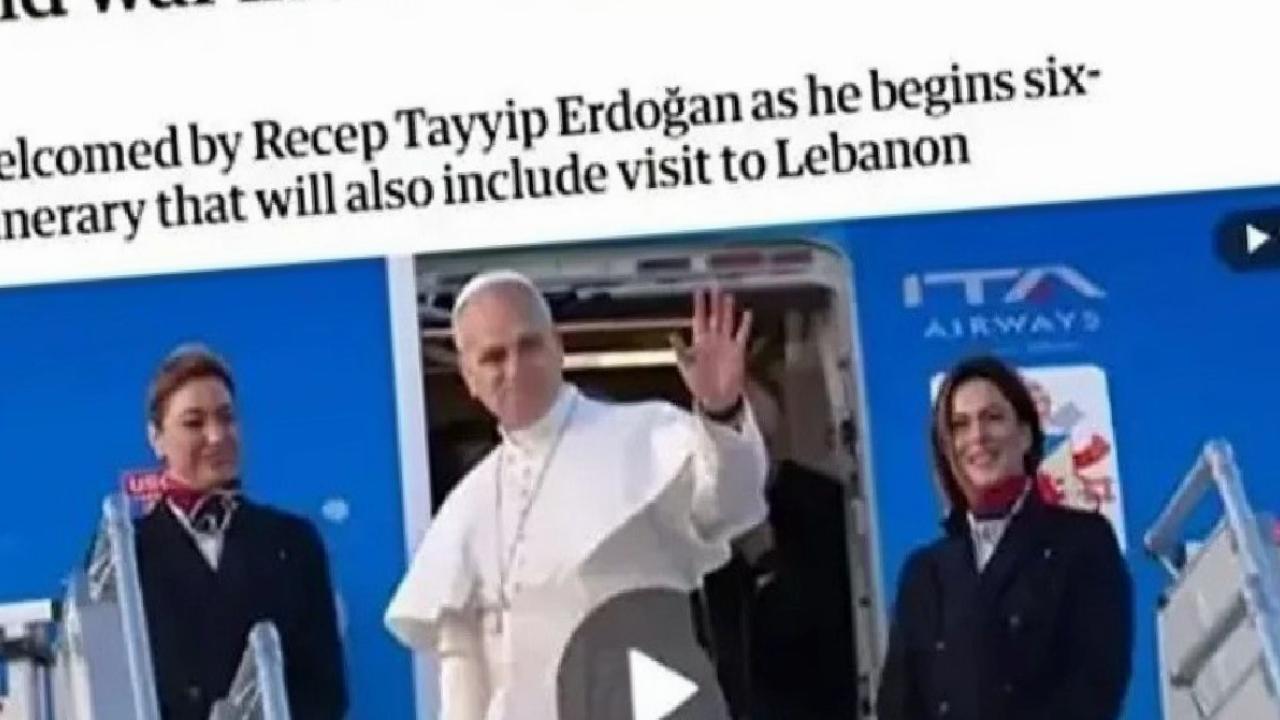 Papa'nın Türkiye ziyareti dünya basınında gündem oldu