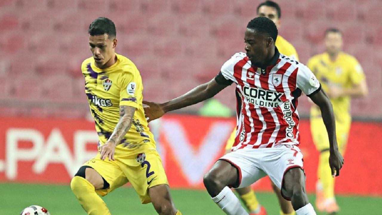 Samsunspor'a Eyüpspor karşısında tek gol yetti