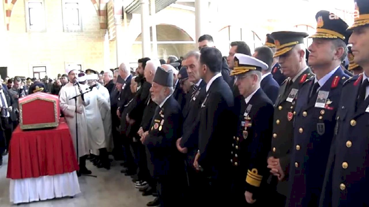 Şehit Yarbay Pilot Gökhan Korkmaz'a veda