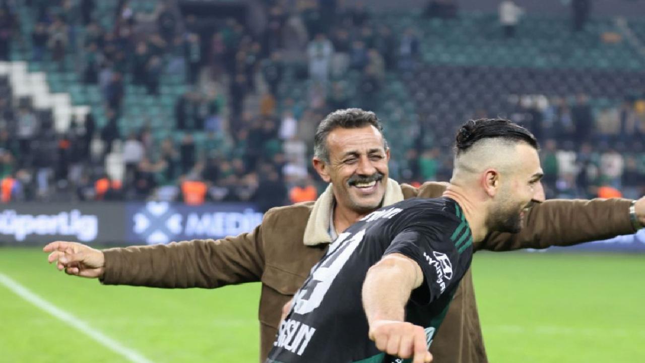 Serdar Dursun üç puanı göbek atarak kutladı