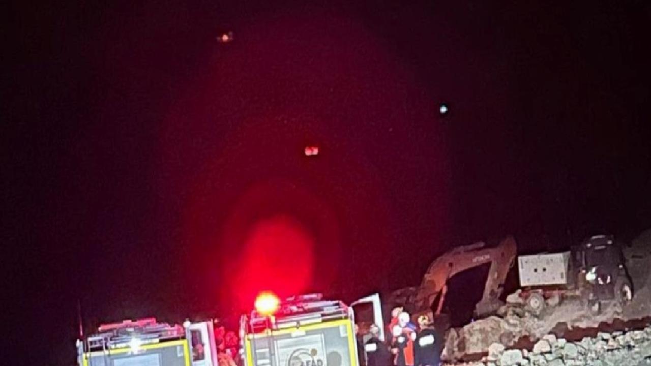 Sivas'ta maden ocağında göçük