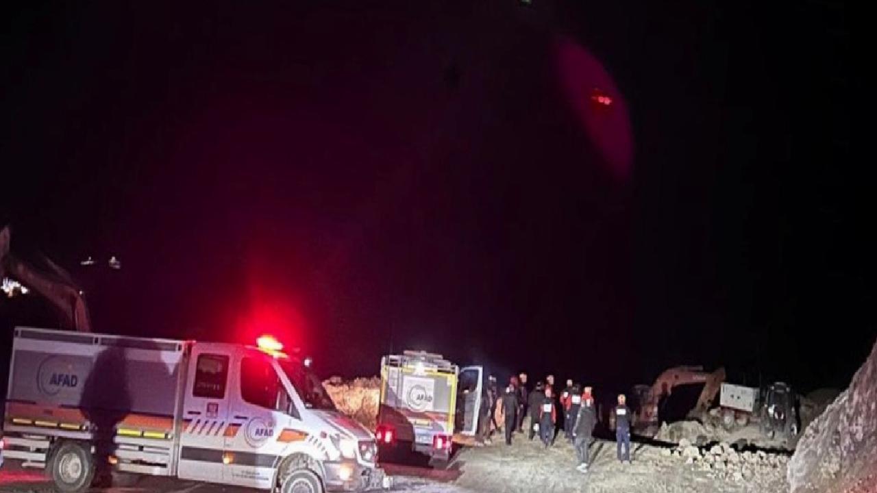 Sivas'ta maden ocağında göçük