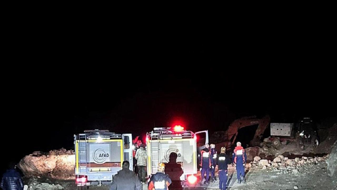 Sivas'ta maden ocağında göçük