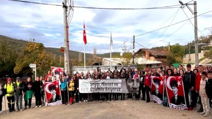 Nilüferliler, Ata’yı Mysia Yolları’nda Andı