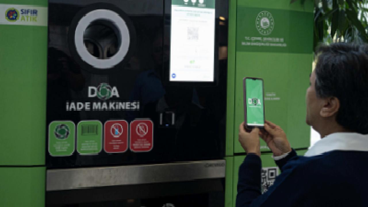 TBMM’ye otomatik depozito iade makineleri yerleştirildi