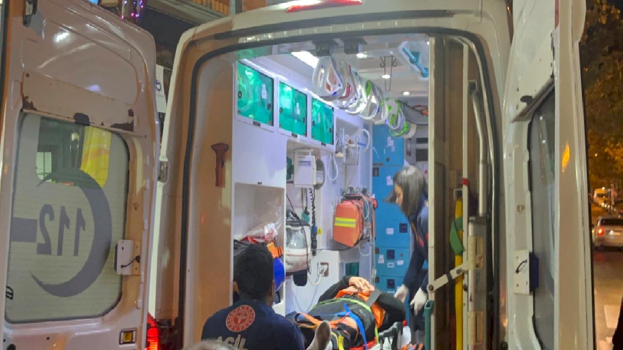 Tekirdağ&#039;da motosiklet sürücüsünün metrelerce sürüklendiği kazada tansiyon yükseldi