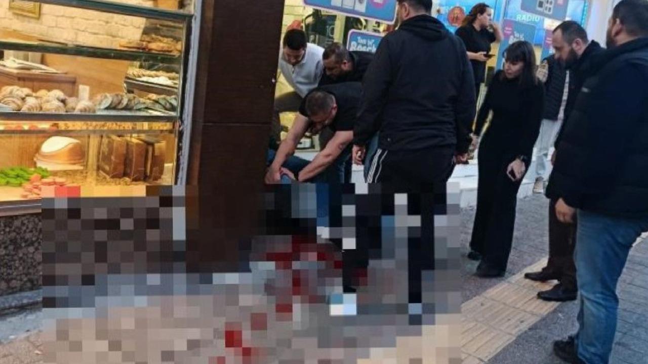 Tekirdağ'da silahlı saldırı kameraya yansıdı