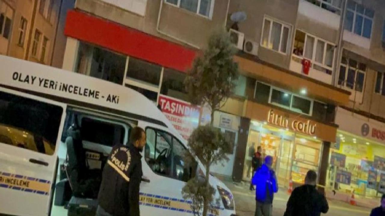 Tekirdağ'da silahlı saldırı kameraya yansıdı