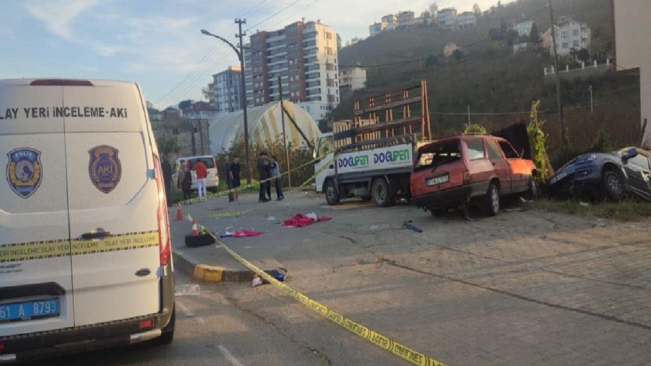 Trabzon'da otomobilin altında kalan babaanne ve 2 torunu ağır yaralandı