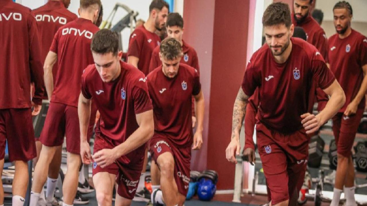 Trabzonspor kuvvet çalıştı