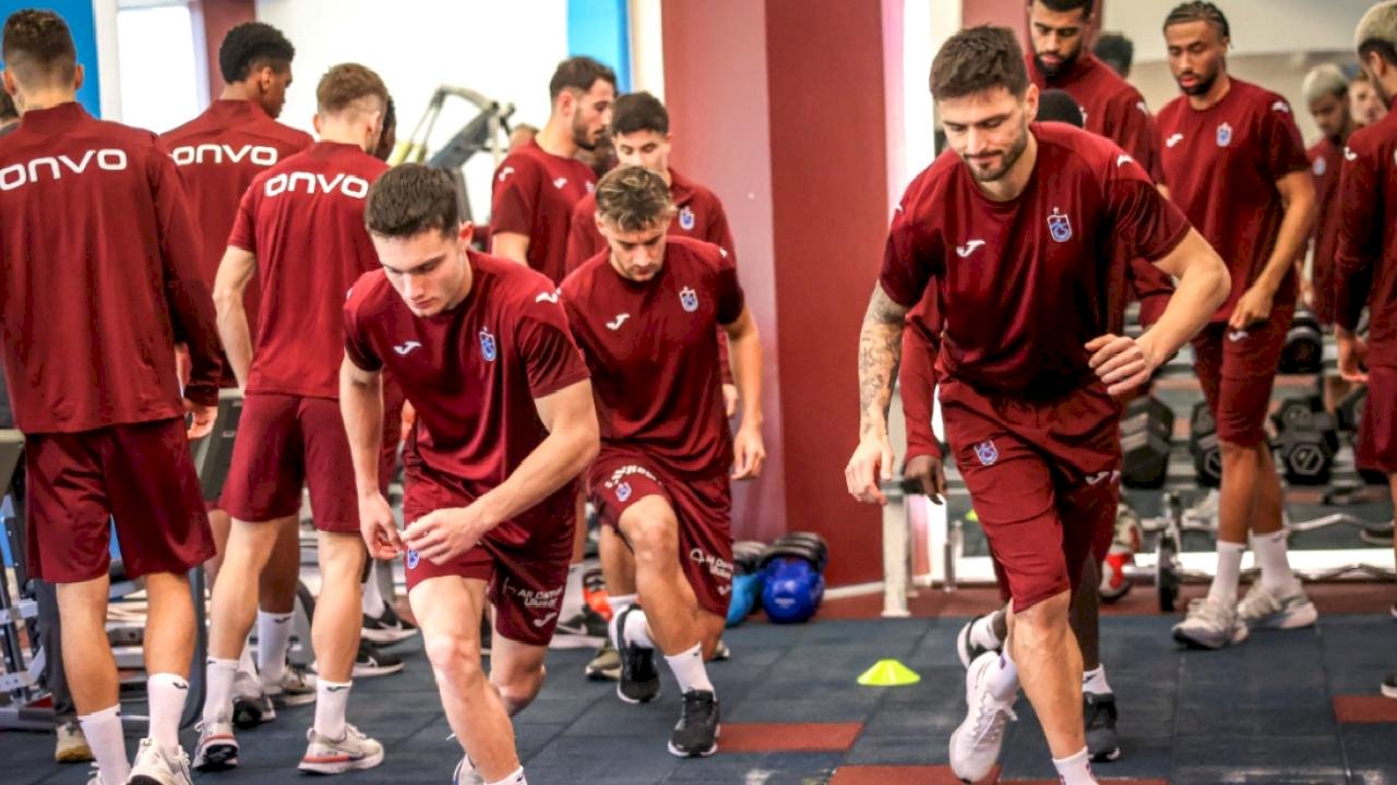 Trabzonspor kuvvet çalıştı