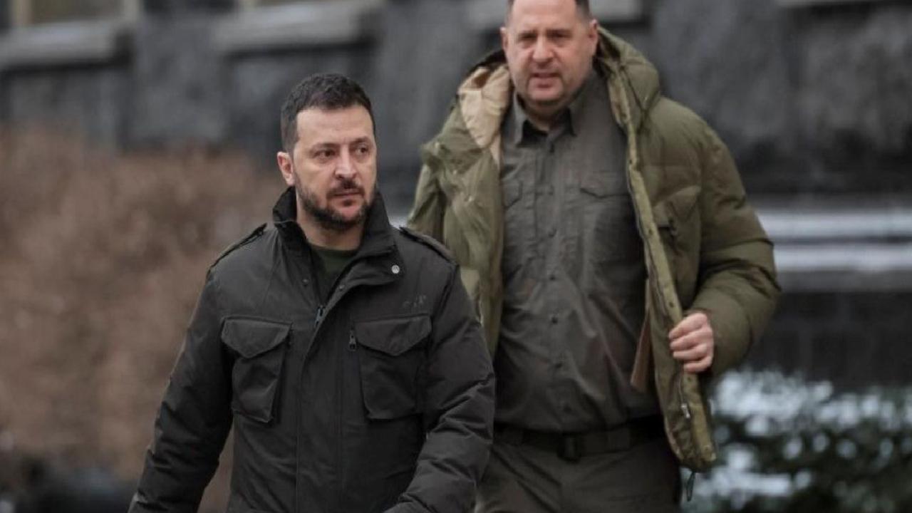 Ukrayna'da Devlet Başkanlığı Ofisi Başkanı Yermak görevinden istifa etti