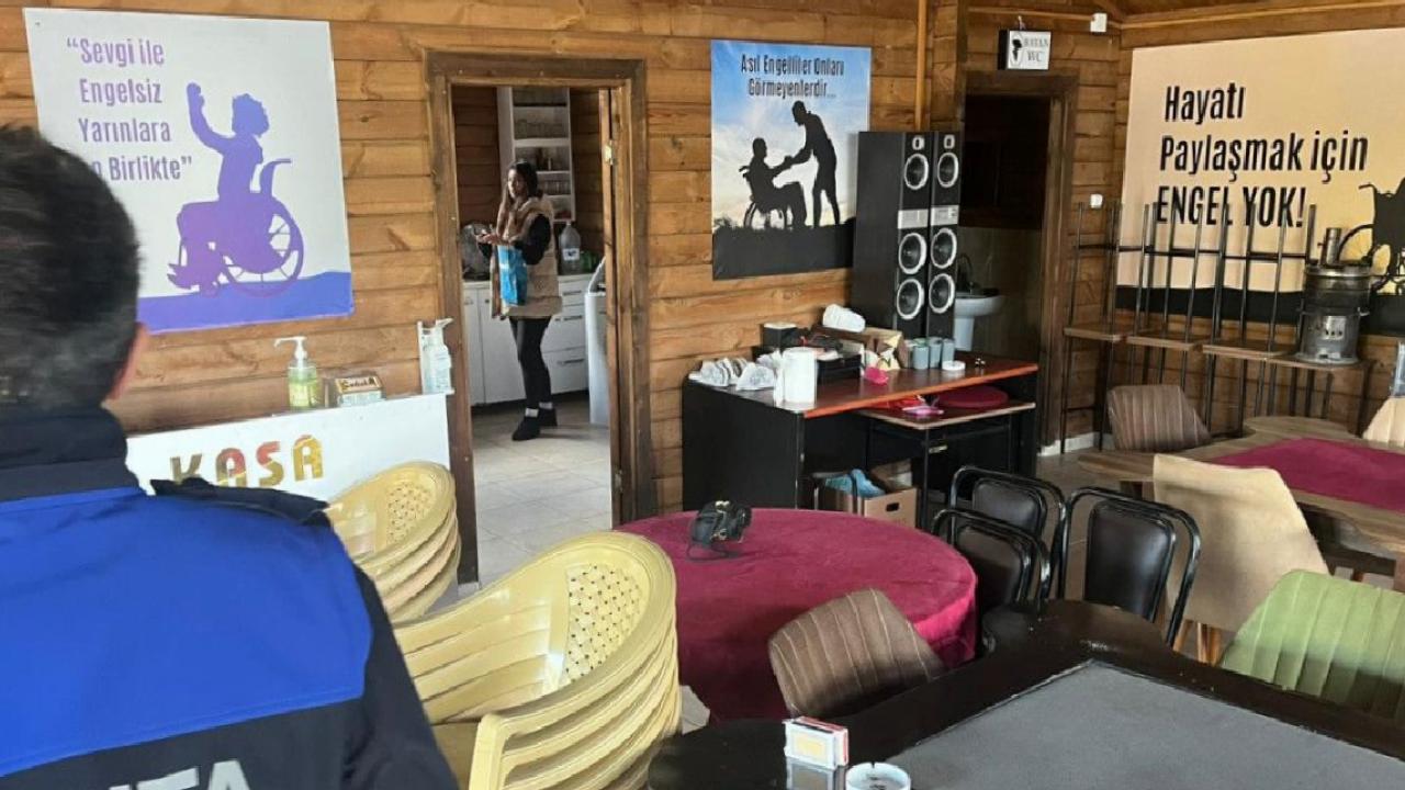 Zonguldak'ta engelli dernek binası, okey oynandığı için mühürlendi