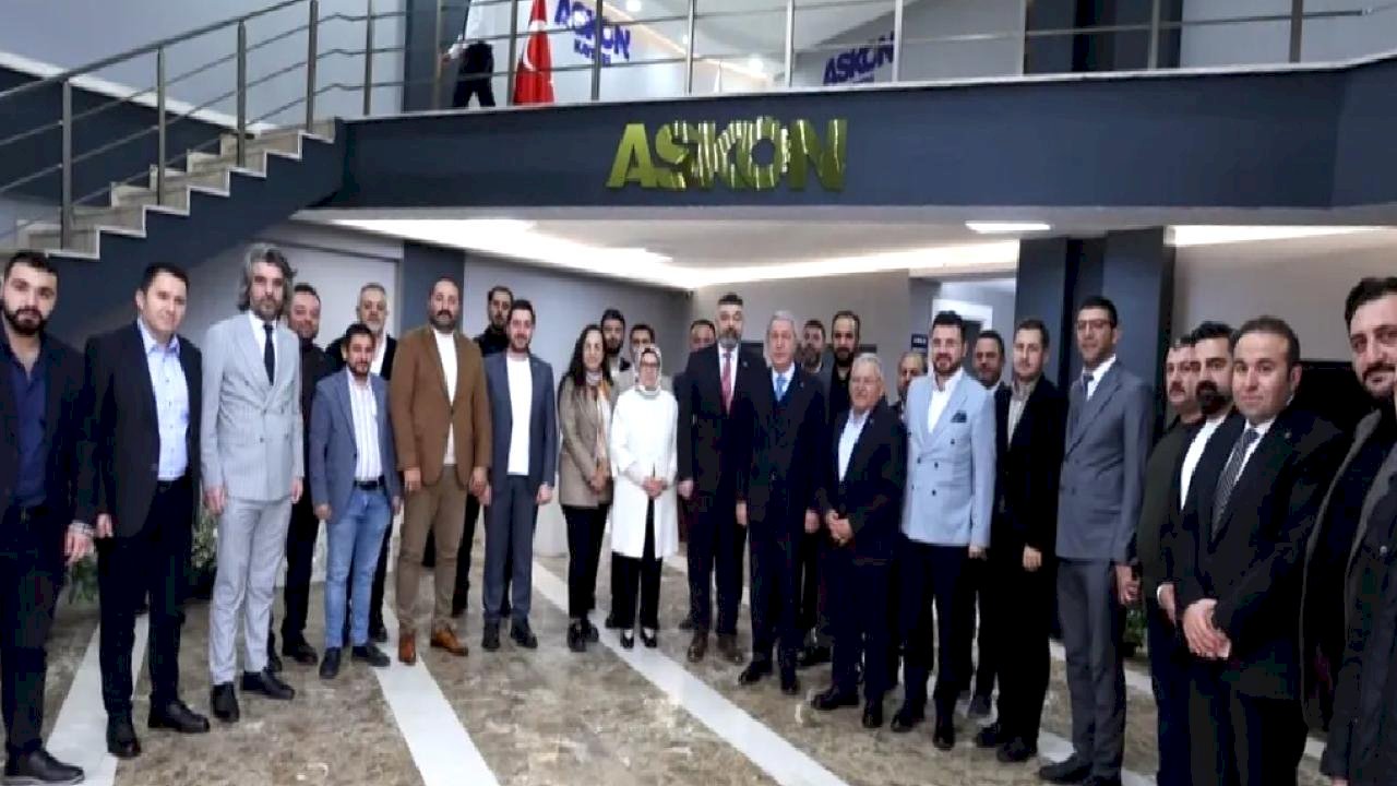 AK Parti protokolünden ASKON Kayseri&#039;ye ziyaret
