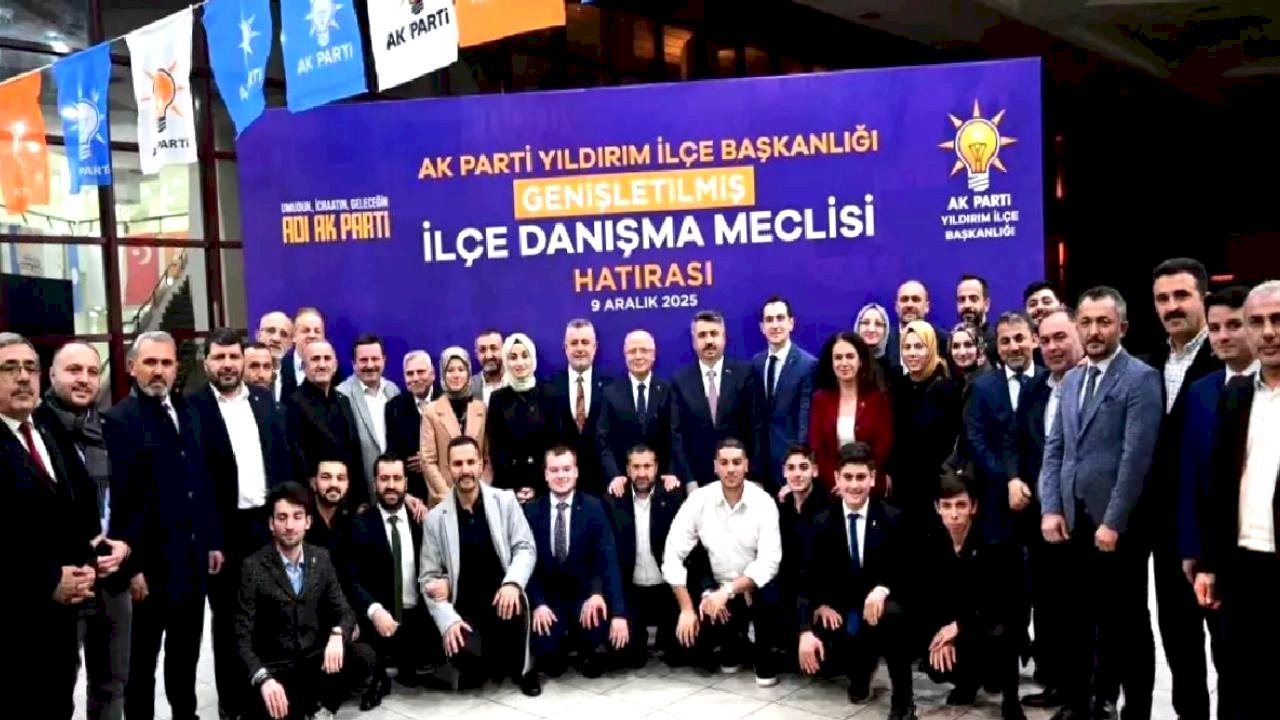Ak Parti&#039;ye Yıldırım&#039;da 7 bin yeni üye