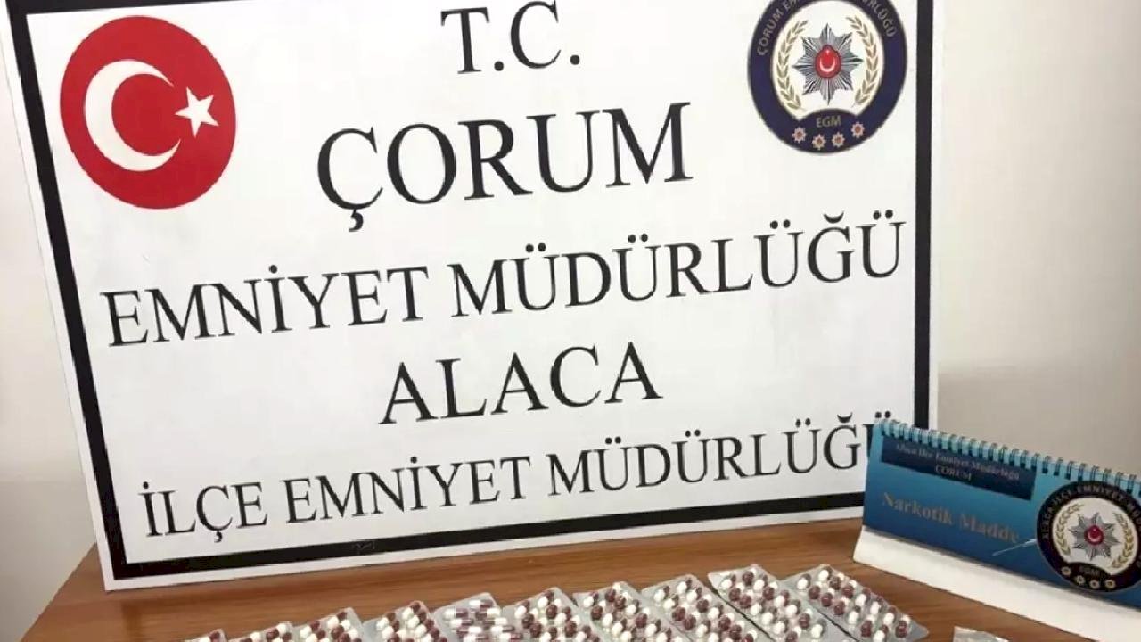 Alaca&#039;da Uyuşturucu Operasyonu