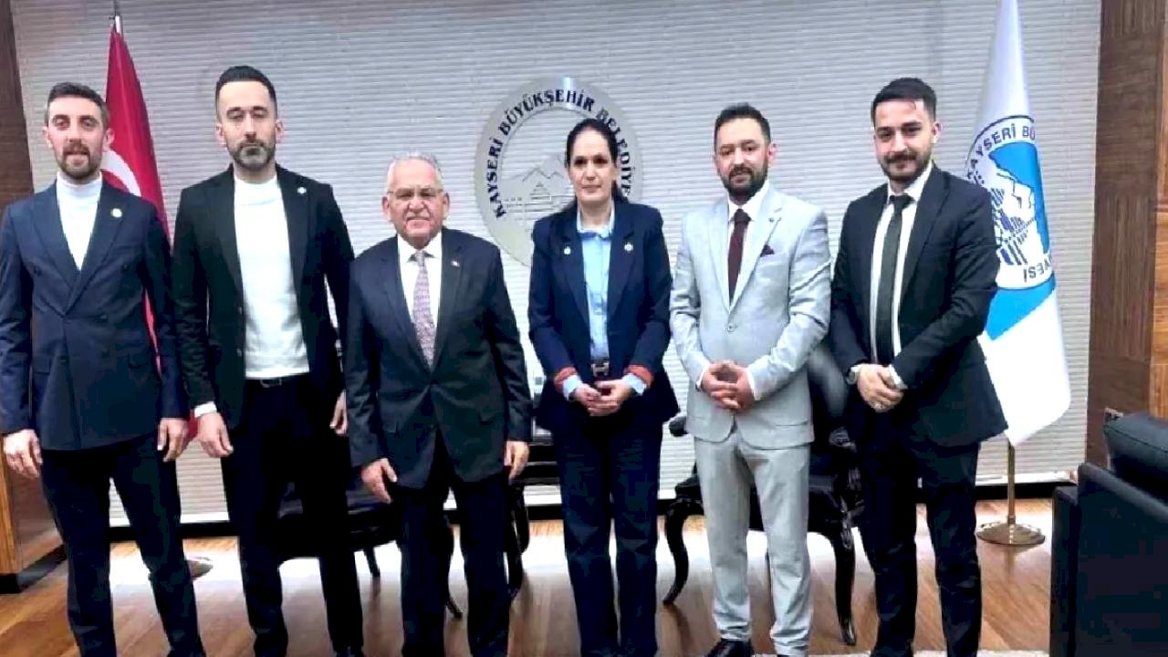 Avrupa Kayserili İşverenler Birliği'nden Başkan Büyükkılıç'a ziyaret